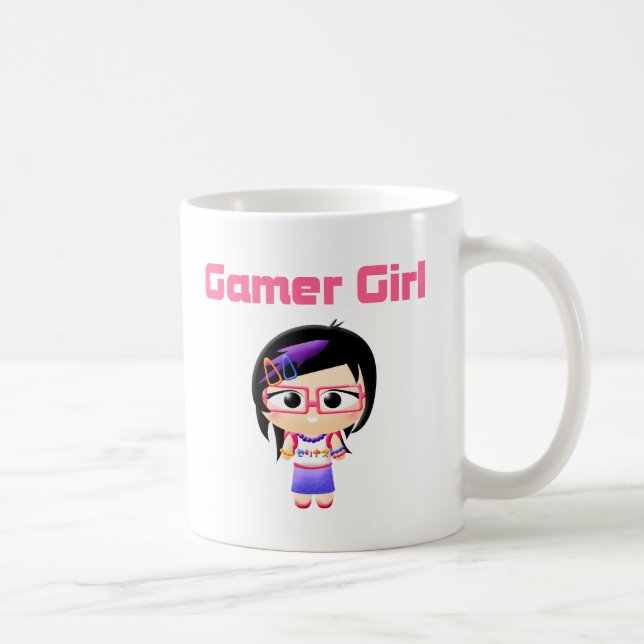 Gamerflicka Cutie Patootie Kaffemugg (Höger)