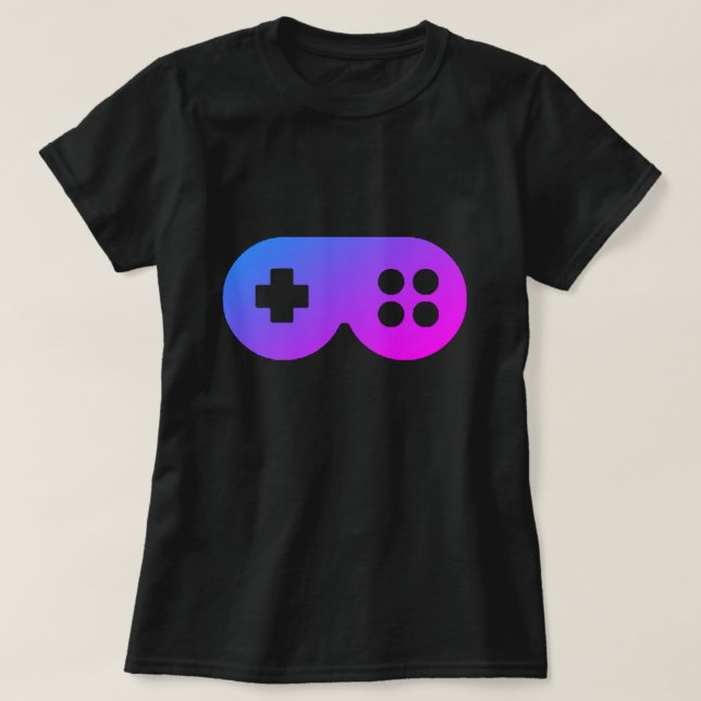 GamerflickaT-tröja T Shirt (Design framsida)