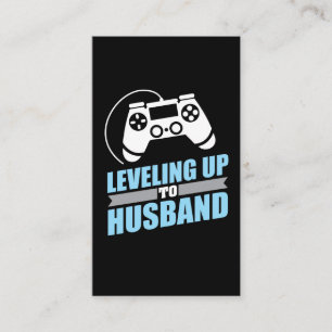 Gamerförlovning som upp till utjämniner maken visitkort