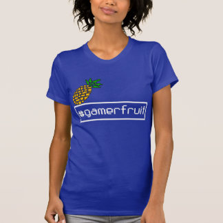 GamerFruit kvinna T-tröja för PIXEL (mörk) T-shirt