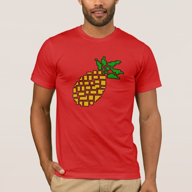 GamerFruit Manar Big Pineapple T-shirt (Mörk) (Framsida)