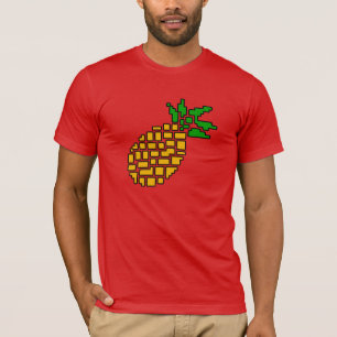 GamerFruit manar stor T-tröja för ananas (mörk) Tröja