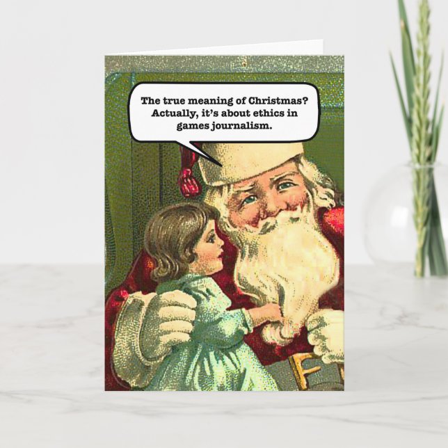 GamerGate julkort Helgkort (Framsida)