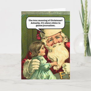 GamerGate julkort Helgkort