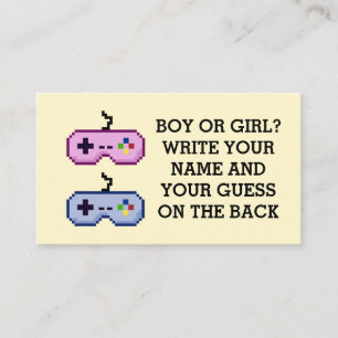 Gamergender avslöjer kort för partypojke- eller