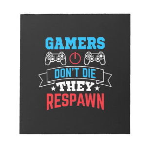 Gamers de Respawn Anteckningsblock