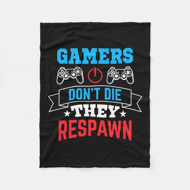 Gamers de Respawn Fleecefilt (Framsidan)