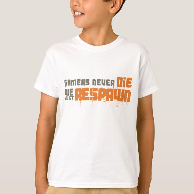 Gamers dör aldrig oss precis Respawn Tröja (Framsida)