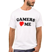 Gamers Kärlek Me T-Shirt