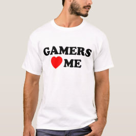 Gamers Kärlek Me T-Shirt