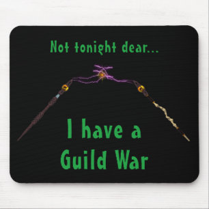 Gamers MORPG Krig Humous Mousepad Musmatta