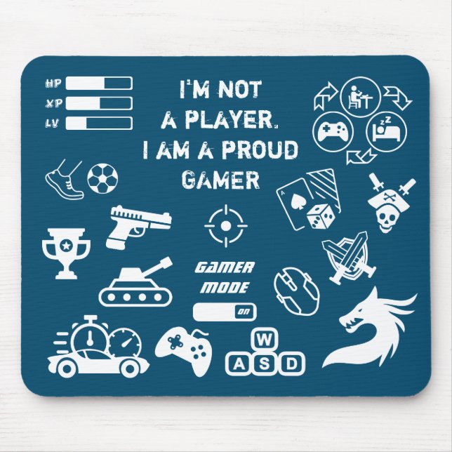 Gamers Mousepad Musmatta (Framsidan)