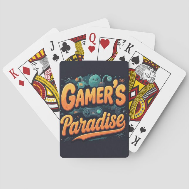 Gamers paradise casinokort (Baksidan)