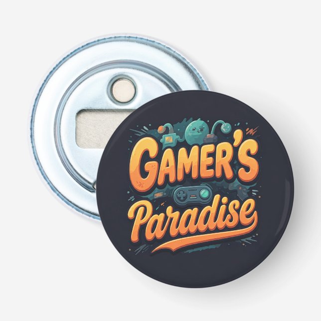 Gamers paradise flasköppnare (Framsidan)