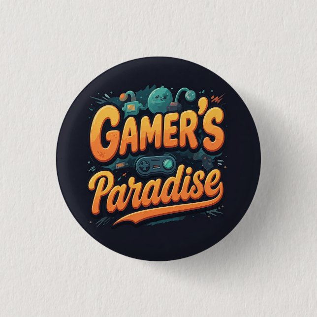 Gamers paradise knapp (Framsida)