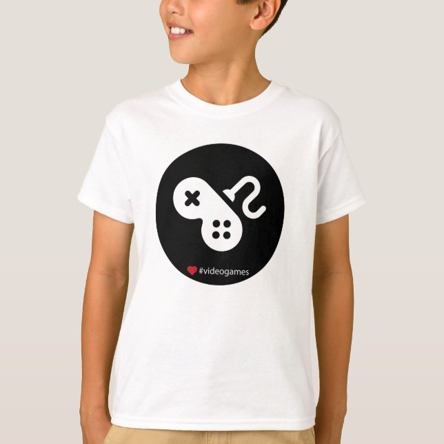 Gamers T-Shirt for boy (Framsida)