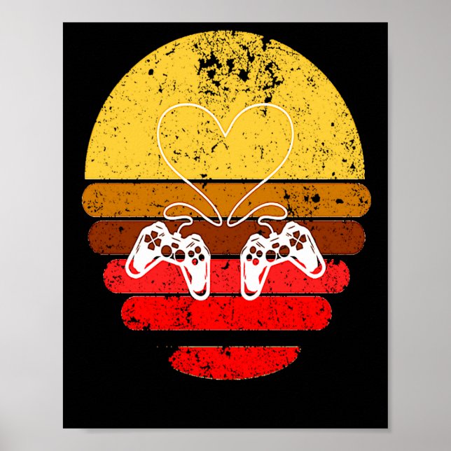 Gamers Valentine Valentines Day For Gamers 1  Poster (Framsidan)