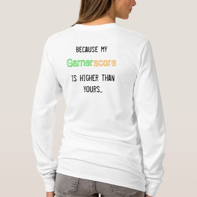 Gamerscore Tee (Baksida)