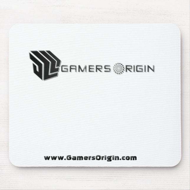 GamersOrigin officiell MousePad Musmatta (Framsidan)