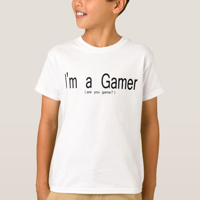 GamerT-tröja och Gifts. Tee Shirt (Framsida)