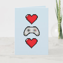 Gamervalentinen - ha episka en valentin dag helgkort