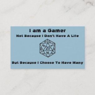 Gamervisitkortar Visitkort