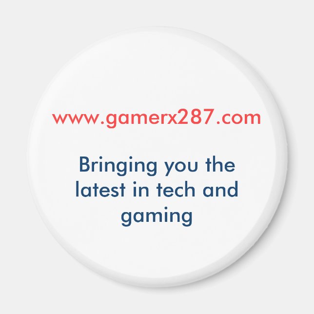 Gamerx287 - Magnet (Framsidan)
