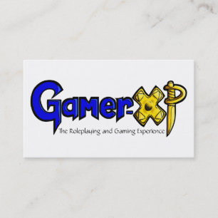 GamerXP Promokort Visitkort