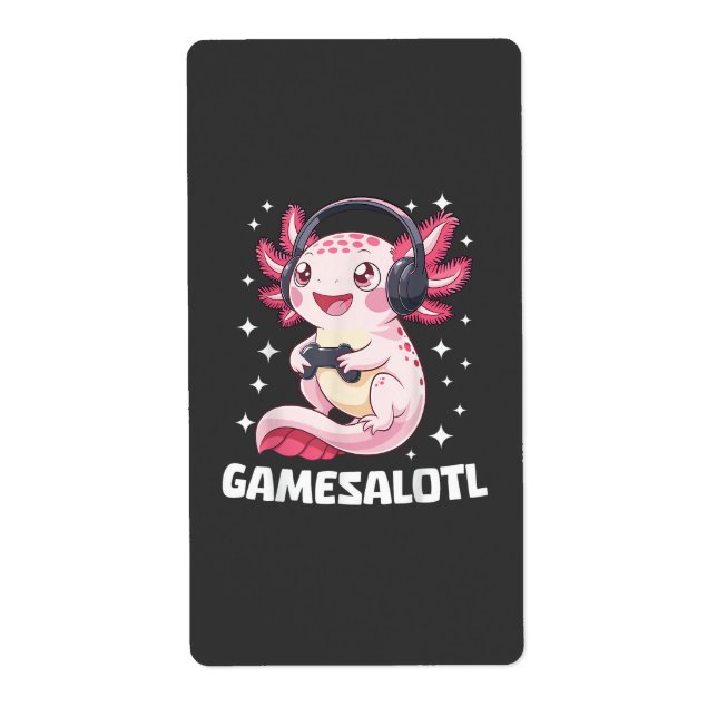 Gamesalotl Axolotl Gaming  Fraktsedel (Framsidan)