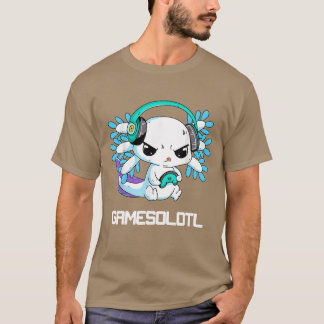 Gamesalotl Gaming rolig tjej T Shirt