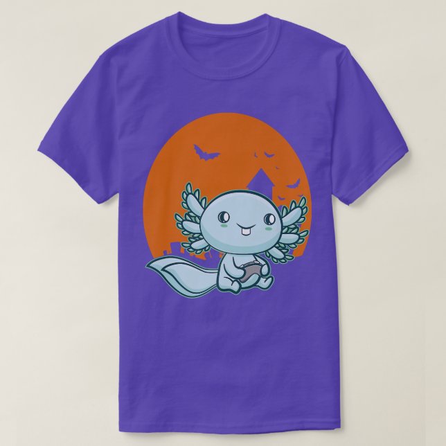 Gamesolotl Aolotl spelar videospel Pastel Goth  T Shirt (Design framsida)
