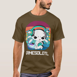 Gamesolotl Aolotl Video Gamer Kawaii Pastel Goth A T Shirt