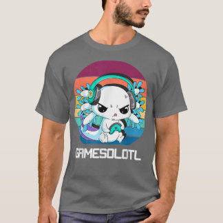 Gamesolotl Aolotl Video Gamer Kawaii Pastel Goth A T Shirt