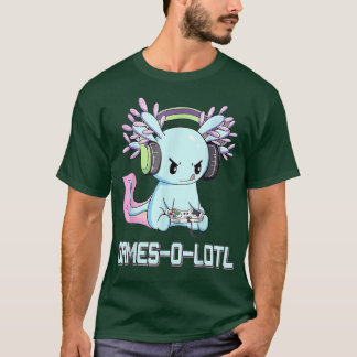 Gamesolotl Aolotl Video Gamer Kawaii Pastel Goth A T Shirt