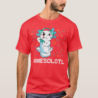 Gamesolotl aolotl videospel gamervänner t shirt