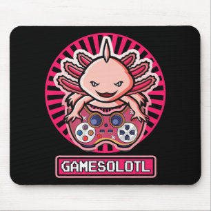 Gamesolotl Axolotl Cute Kawaii Anime Gaming Kids B Musmatta