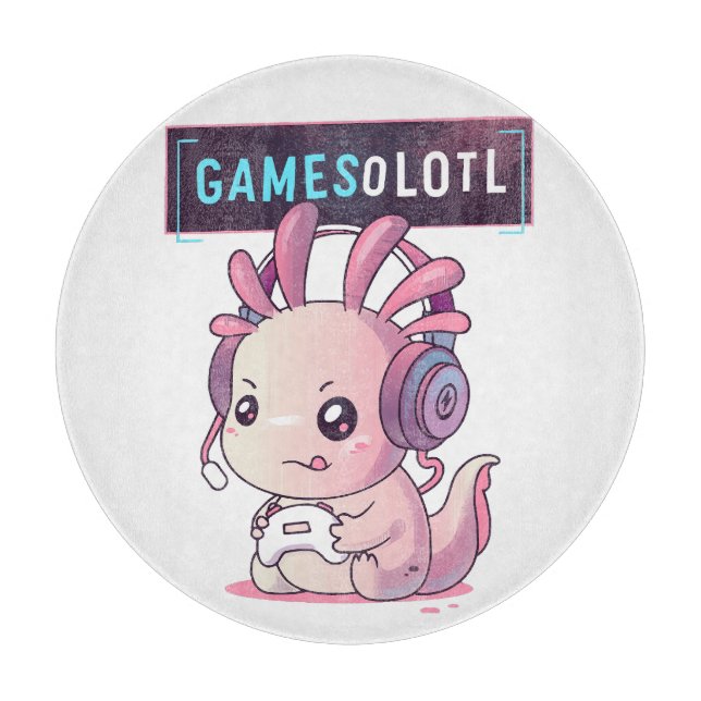 Gamesolotl - Axolotl Spelare (Framsidan)