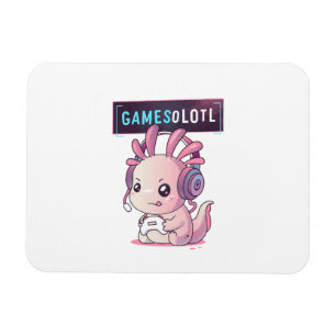 Gamesolotl - Axolotl Spelare Magnet