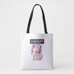 Gamesolotl - Axolotl Spelare Tygkasse