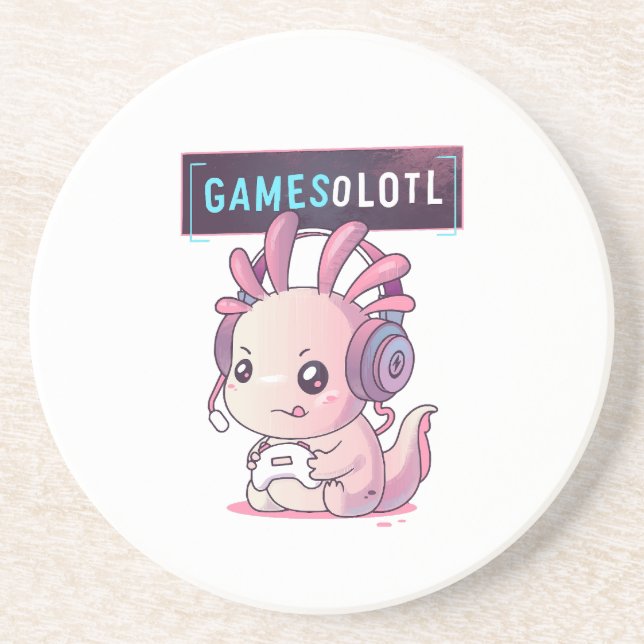 Gamesolotl - Axolotl Spelare Underlägg (Framsidan)