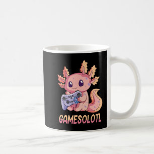 Gamesolotl Axolotl Video Gamer Kawaii Pastel Goth Kaffemugg