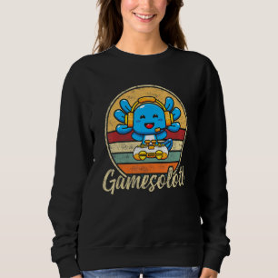 Gamesolotl Gamer Axolotl Video Games Fish Lizard G T Shirt