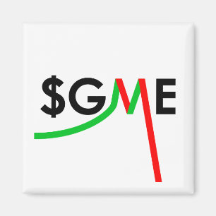 Gamestop GME Kort Squeeze Magnet