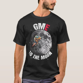 Gamestop till Måne GME Meme lagrar T Shirt