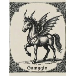 Gamigins infernaliska hovar, himmelska vingar t shirt