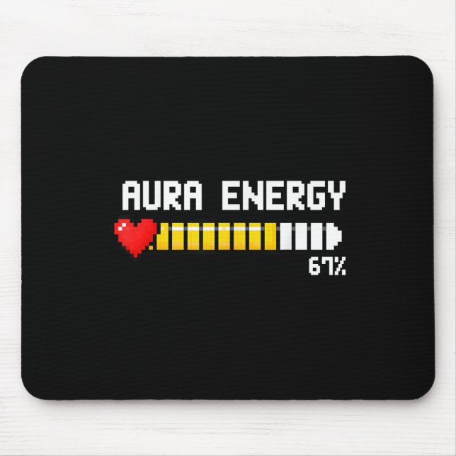 Gaming 67 Aura Energi 67 Procent Meme Gamer Retro  Musmatta (Framsidan)