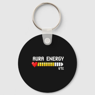 Gaming 67 Aura Energy 67 Procent Meme Gamer Retro Nyckelring