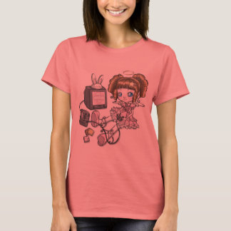 Gaming Angel Mascot Tshirt T-shirt