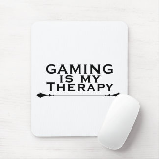 Gaming är min terapi gamer musmatta