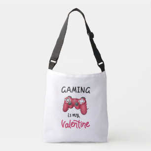 Gaming är min Valentin Axelväska